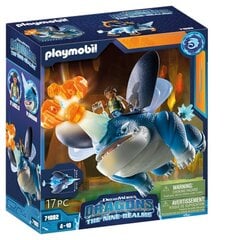 71082 PLAYMOBIL® Dragons The Nine Realms - Plowhorn & D'Angelo cena un informācija | Konstruktori | 220.lv