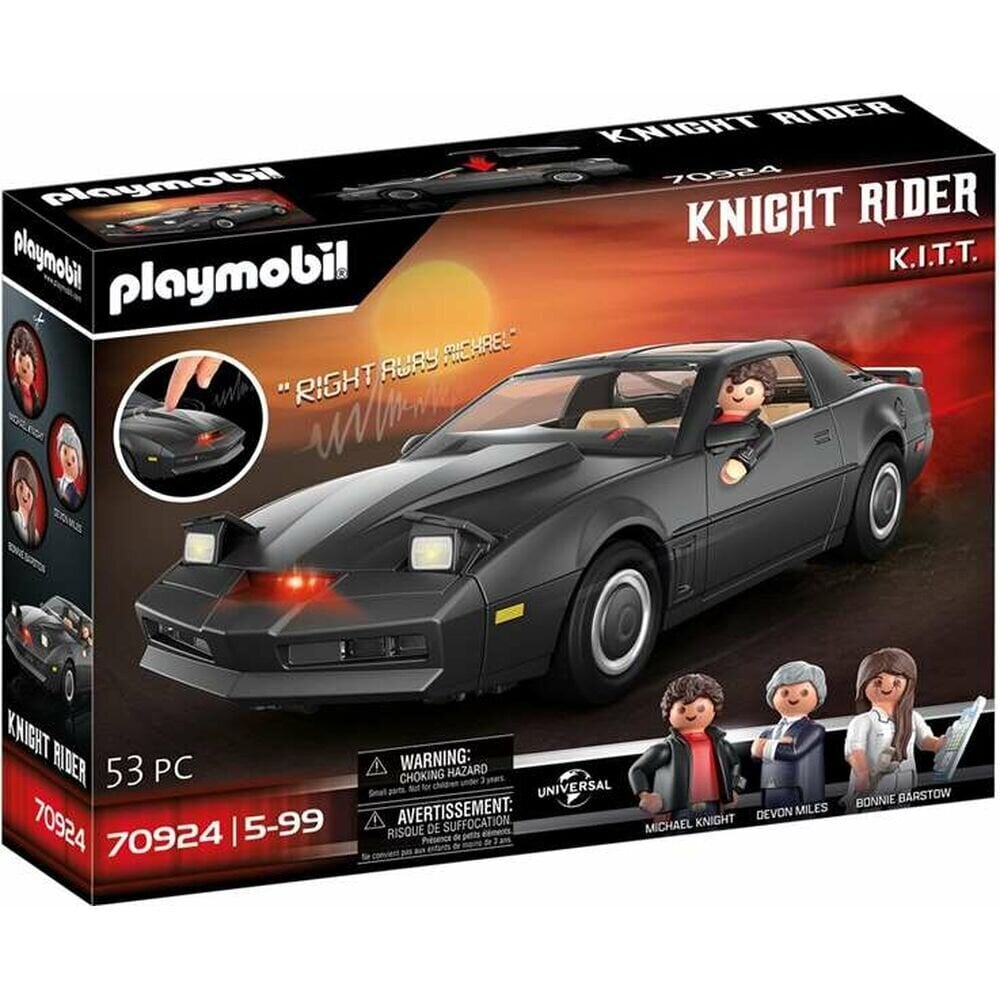 70924 PLAYMOBIL® Kitt, Knight Rider The Fantastic Car цена и информация | Konstruktori | 220.lv