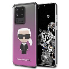 Karl Lagerfeld Samsung S20 Ultra KLHCS69TRDFKPI pink hard case Karl Iconic цена и информация | Чехлы для телефонов | 220.lv