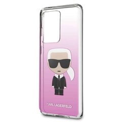 Karl Lagerfeld Samsung S20 Ultra KLHCS69TRDFKPI pink hard case Karl Iconic цена и информация | Чехлы для телефонов | 220.lv
