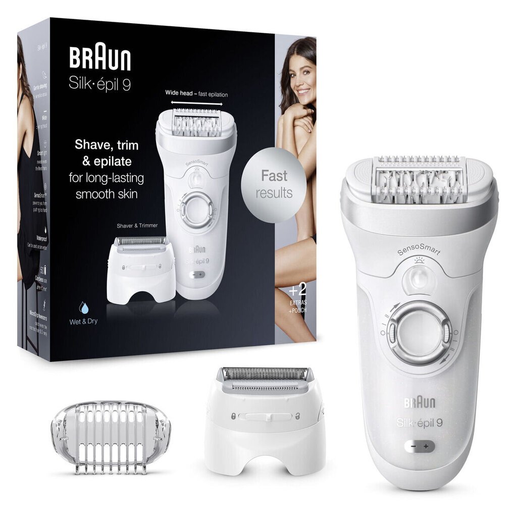 Braun Silk-épil 9 9-705 cena un informācija | Epilatori | 220.lv