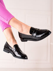 Eleganti sieviešu apavi Shelovet, melni cena un informācija | Sieviešu kurpes | 220.lv