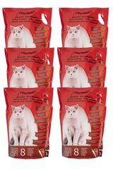 Silikon gēla pakaiši KITTY CLEAN 6L x 6 цена и информация | Наполнители для кошачьих туалетов | 220.lv