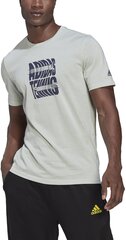 Мужская футболка Adidas M Tns Wmb G Tee Green HJ7792 HJ7792/L цена и информация | Мужские футболки | 220.lv