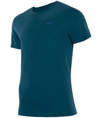 Футболка мужская 4F H4L22 TSM352, синяя цена и информация | Мужские футболки | 220.lv
