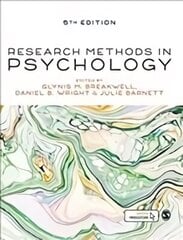 Research Methods in Psychology 5th Revised edition cena un informācija | Sociālo zinātņu grāmatas | 220.lv