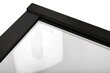Dušas kabīne REA Hugo Double Black, 80/90/100 cm cena un informācija | Dušas kabīnes | 220.lv