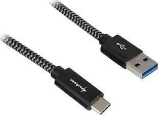 Sharkoon USB-A - USB-C 0.5 m (4044951027033) cena un informācija | Savienotājkabeļi | 220.lv