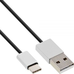 InLine USB-A - USB-C 0.5 м (35836) цена и информация | Кабели для телефонов | 220.lv