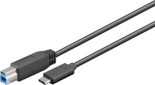 MicroConnect USB-C - USB-C 1 м (USB3.1CB1) цена и информация | Кабели для телефонов | 220.lv