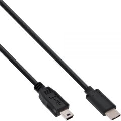 InLine USB-C - miniUSB 1 м (35751) цена и информация | Кабели для телефонов | 220.lv