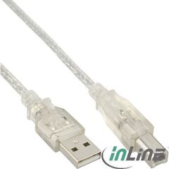 InLine USB-A - USB-B 2 m (34518T) cena un informācija | Savienotājkabeļi | 220.lv