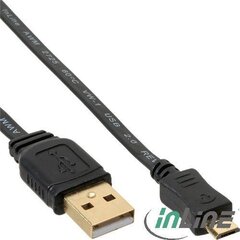 InLine USB-A - microUSB 2 м (31720F) цена и информация | Кабели для телефонов | 220.lv