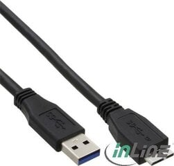 InLine USB-A - 2 m (35420) cena un informācija | Savienotājkabeļi | 220.lv
