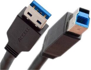 InLine, USB A - USB B, 5 м цена и информация | Кабели и провода | 220.lv
