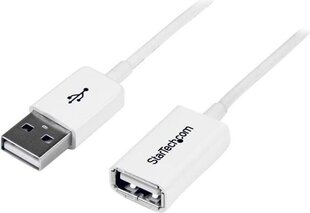 StarTech USB-A - USB-A 1 m (USBEXTPAA1MW) cena un informācija | Adapteri un USB centrmezgli | 220.lv