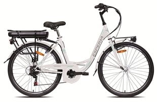 Elektriskais velosipēds Esperia Bretagne E200A 26", balts цена и информация | Электровелосипеды | 220.lv
