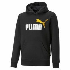 Puma Džemperi Ess+ 2 Col Big Logo Black 586987 54 цена и информация | Свитеры, жилетки, пиджаки для мальчиков | 220.lv