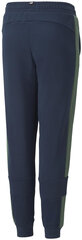 Брюки Puma Ess Block Sweatpants Blue Green 849083 73 849083 73/140 цена и информация | Штаны для мальчика ABN-2894/CZA/098 | 220.lv