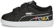 Puma Apavi Smash v2 Home School Black 386201 01 386201 01/8.5K цена и информация | Sporta apavi bērniem | 220.lv