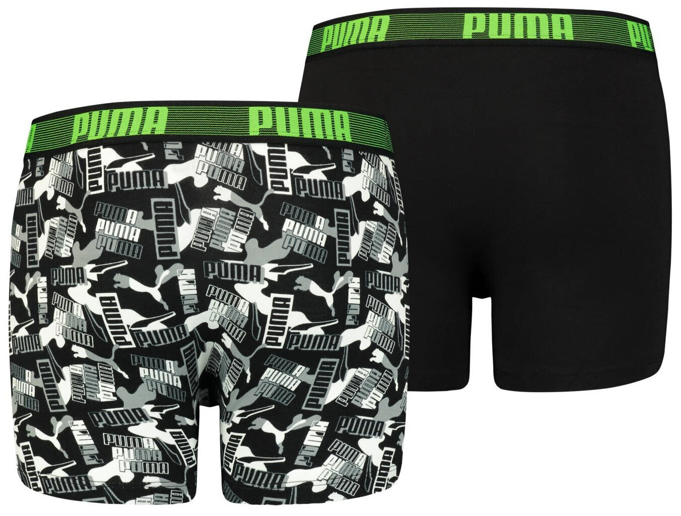 Puma Trikotāžas Apakšveļa Boys Logo Aop Green Black 935289 01 935289 01/152 cena un informācija | Zēnu apakšveļa | 220.lv