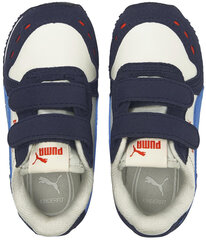 Детские кеды Puma Cabana Racer Sl V Inf Nimbus White Blue Red 351980 93 351980 93/9K цена и информация | Детская спортивная обувь | 220.lv