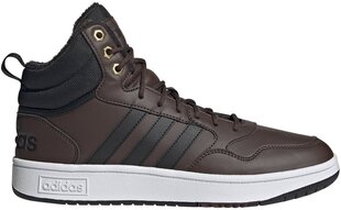 Adidas Apavi Hoops 3.0 Mid Wtr Brown GZ6680 GZ6680/11 cena un informācija | Sporta apavi vīriešiem | 220.lv