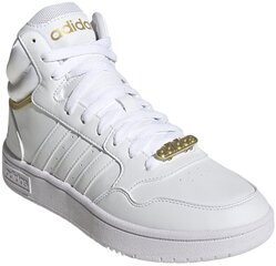 Adidas Apavi Hoops 3.0 Mid White GY4752 GY4752/5 цена и информация | Спортивная обувь, кроссовки для женщин | 220.lv