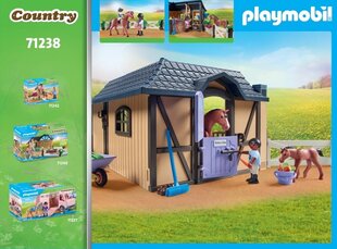 71238 PLAYMOBIL® Country, Загородная конюшня для верховой езды цена и информация | Конструкторы и кубики | 220.lv