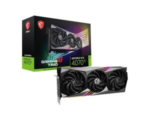 MSI GeForce RTX 4070 Ti GAMING X TRIO 12G (RTX4070TIGAMXTRIO12G) цена и информация | Видеокарты (GPU) | 220.lv