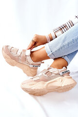 Sieviešu sporta apavi Smilšu krāsa Katerini 16610-F cena un informācija | Sporta apavi sievietēm | 220.lv