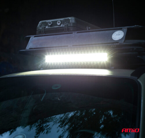 Amio LED darba lampa AWL29 160LED 650x74 540W COMBO 9-36V cena un informācija | Lukturi | 220.lv