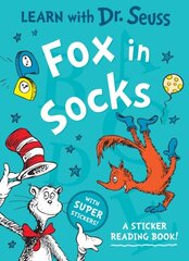 Fox in Socks : A Sticker Reading Book! cena un informācija | Romāni | 220.lv