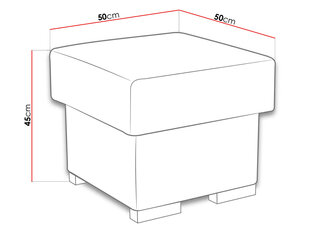 Pufs Losar-Crown 18 cena un informācija | Sēžammaisi, pufi | 220.lv