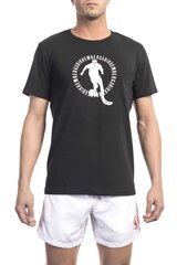 T-krekls vīriešiem Bikkembergs 132709, melns цена и информация | Мужские футболки | 220.lv