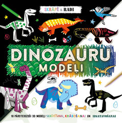 Dinozauru modeļi цена и информация | Книжки - раскраски | 220.lv