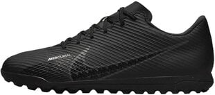 Футбольные бутсы Nike Mercurial Vapor 15 Club Tf Black DJ5968 001 DJ5968 001/12 цена и информация | Футбольные бутсы Adidas Nemeziz 19.4 In J, зеленые | 220.lv