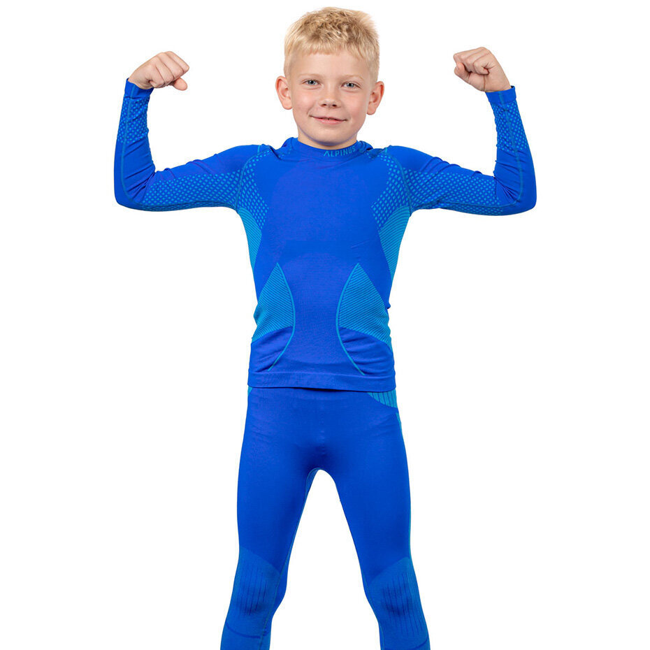 Termo apģērbs bērniem Alpinus Active komplekts GT43199, zils цена и информация | Zēnu apakšveļa | 220.lv