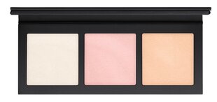 Mirdzumu piešķirošu līdzekļu komplekts MAC Hyper Real Glow Palette, 13.5 g cena un informācija | Bronzeri, vaigu sārtumi | 220.lv