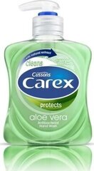 Roku ziepes Carex Aloe vera, 250 ml cena un informācija | Ziepes | 220.lv