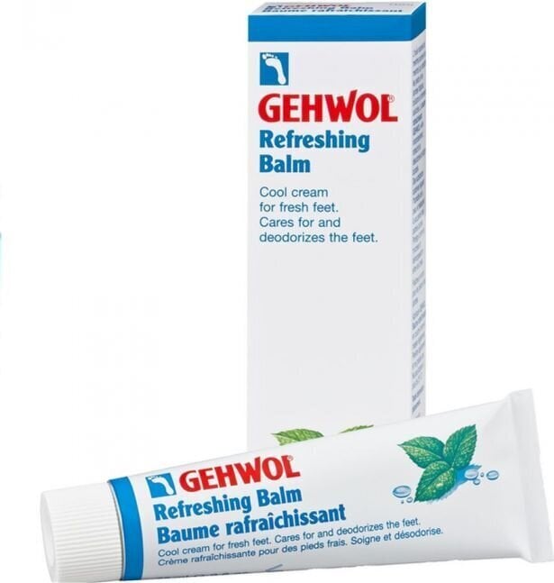 Atsvaidzinošs un atvēsinošs balzams Gehwol Refreshing Balm, 75 ml цена и информация | Ķermeņa krēmi, losjoni | 220.lv