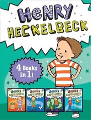 Henry Heckelbeck 4 Books in 1!: Henry Heckelbeck Gets a Dragon; Henry Heckelbeck Never Cheats; Henry Heckelbeck and the Haunted Hideout; Henry Heckelbeck Spells Trouble Bind-Up ed. цена и информация | Книги для подростков и молодежи | 220.lv