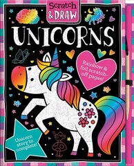 Scratch and Draw Unicorns cena un informācija | Grāmatas mazuļiem | 220.lv