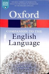 Oxford Companion to the English Language 2nd Revised edition цена и информация | Пособия по изучению иностранных языков | 220.lv