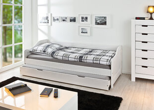 Кровать двухъярусная Leonie, белая цена и информация | Детские кровати | 220.lv