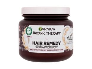 Увлажняющая маска для волос Garnier Botanic Therapy Oat Delicacy 340 мл цена и информация | Распылите крем-спрей на волосы на расстоянии 20-25 см, расчешите их расческой. | 220.lv