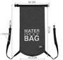 Ūdensizturīgs maisiņš 30l melns цена и информация | Ūdensizturīgas somas, maisi, lietusmēteļi | 220.lv