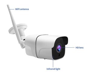 Wi-Fi IP-камера Powermax 5.0MP цена и информация | Камеры видеонаблюдения | 220.lv