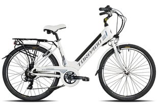 Электрический велосипед Torpado Venus T260A, белый цена и информация | Электровелосипеды | 220.lv