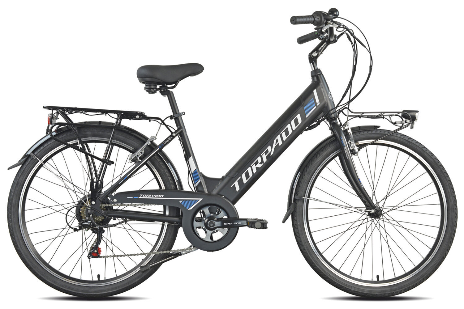 Elektriskais velosipēds Torpado Venus T260, melns cena un informācija | Elektrovelosipēdi | 220.lv
